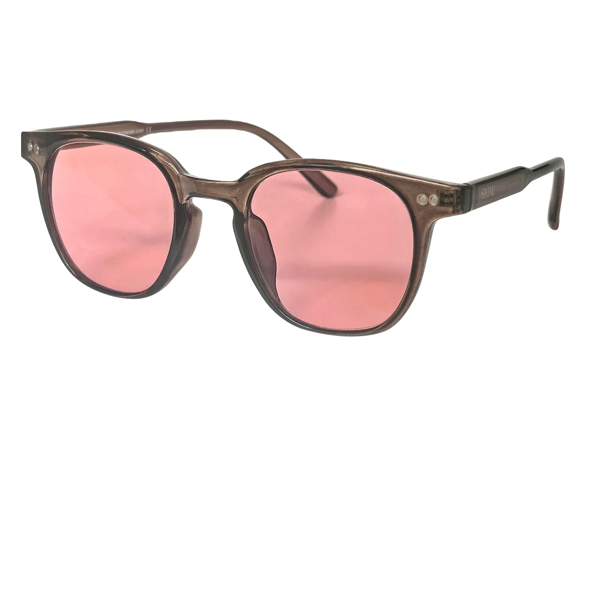 SHINU FL-41 Brille FL41 Getönte Gläser, Rose FL41 Gläser 480-520nm Filter Speziell für Migräne-Linderung Lichtempfindlichkeits-Brillen – Detail 21