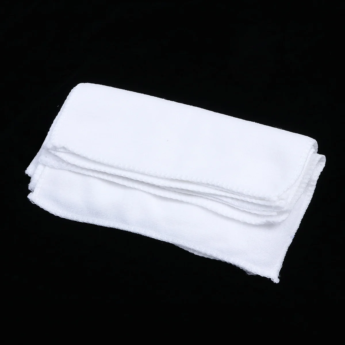 

6pcs Microfiber Towels White Bath Towels Water Absorption Beauty Towels for Home Hotels Beauty SPA