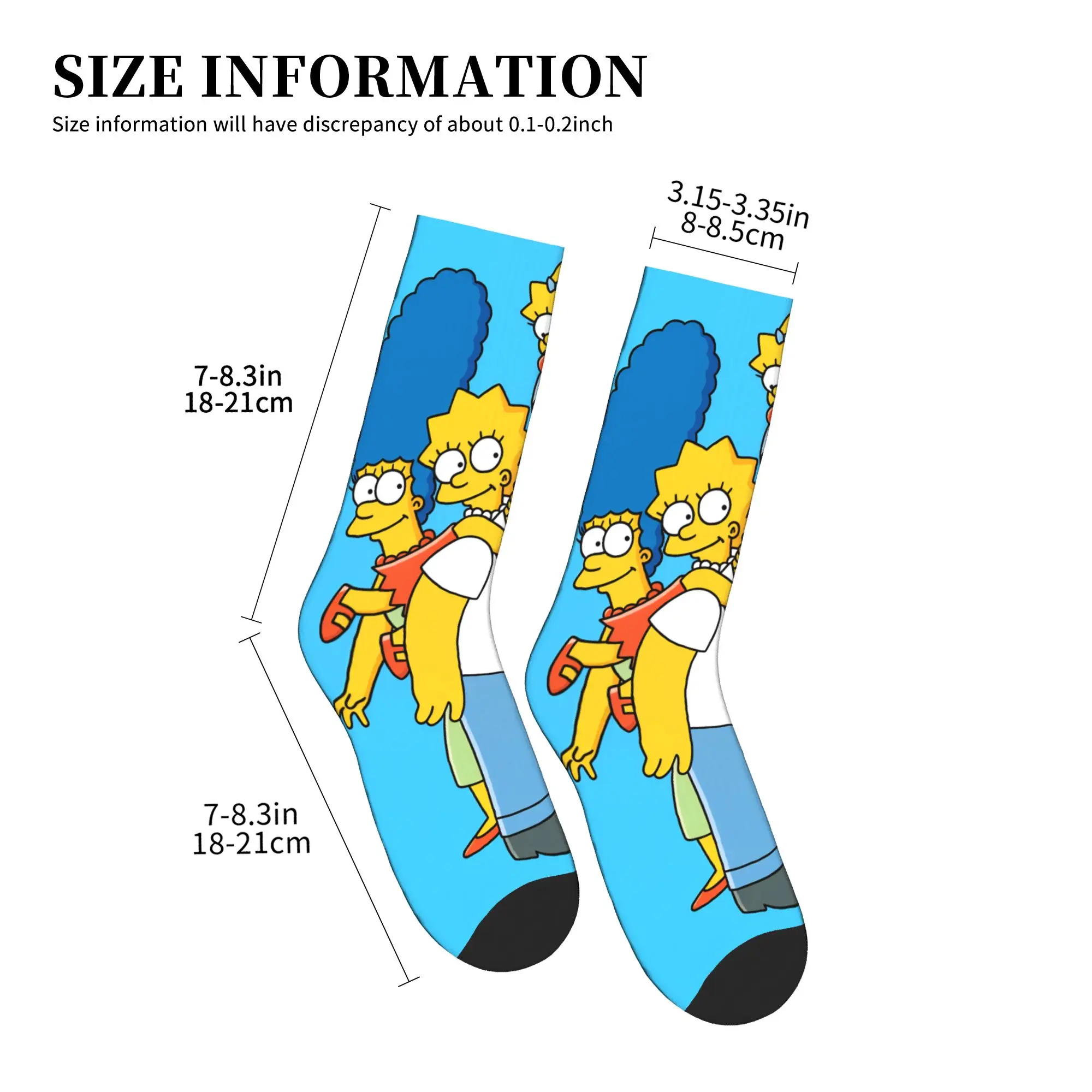 Couple Socks Funny S-Simpsons  - Men'S Fashion Youtube บทวิจารณ์และราคา