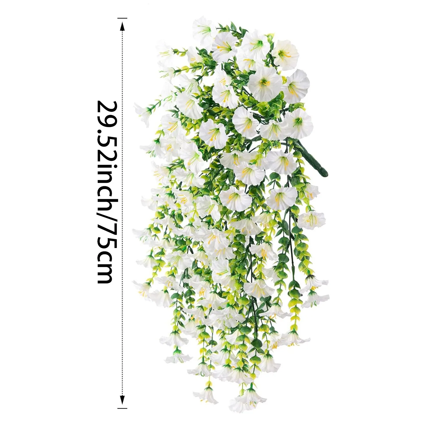 1 stks kunstbloemen 75 cm hangende nepplant voor home decor tuin bruiloft decoratie bloemenmand slinger wandaccessoires