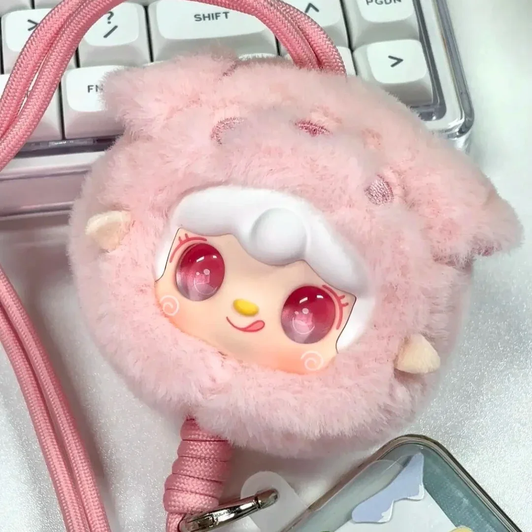 Yooki V7 cordón para teléfono móvil caja ciega juego de moda colgante muñeca de vinilo juguete de peluche caja misteriosa juguete de moda lindo regalo sorpresa