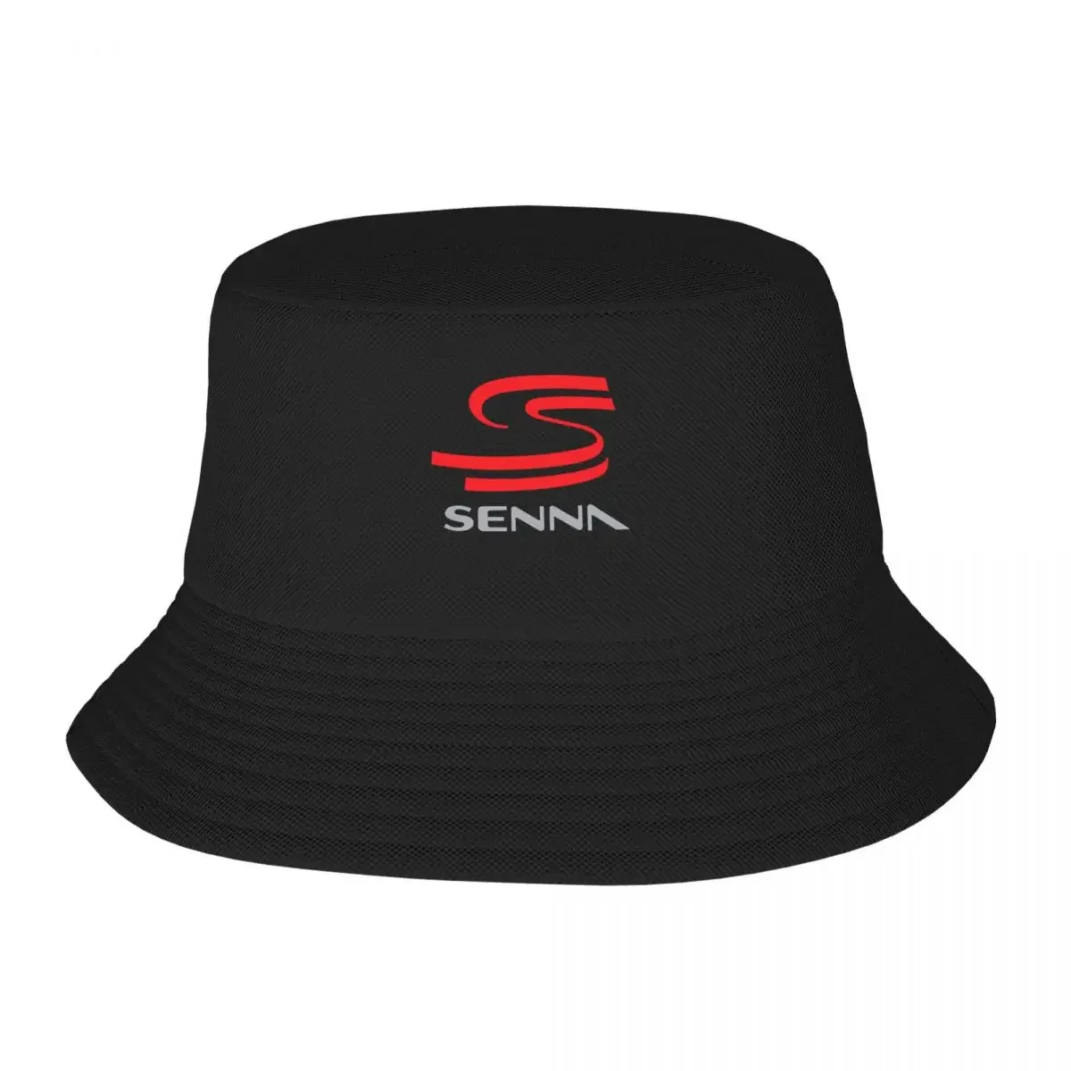 Ayrton senna logo Bucket Hat Sunscreen tea Hat Christmas Hat Women Caps Men's