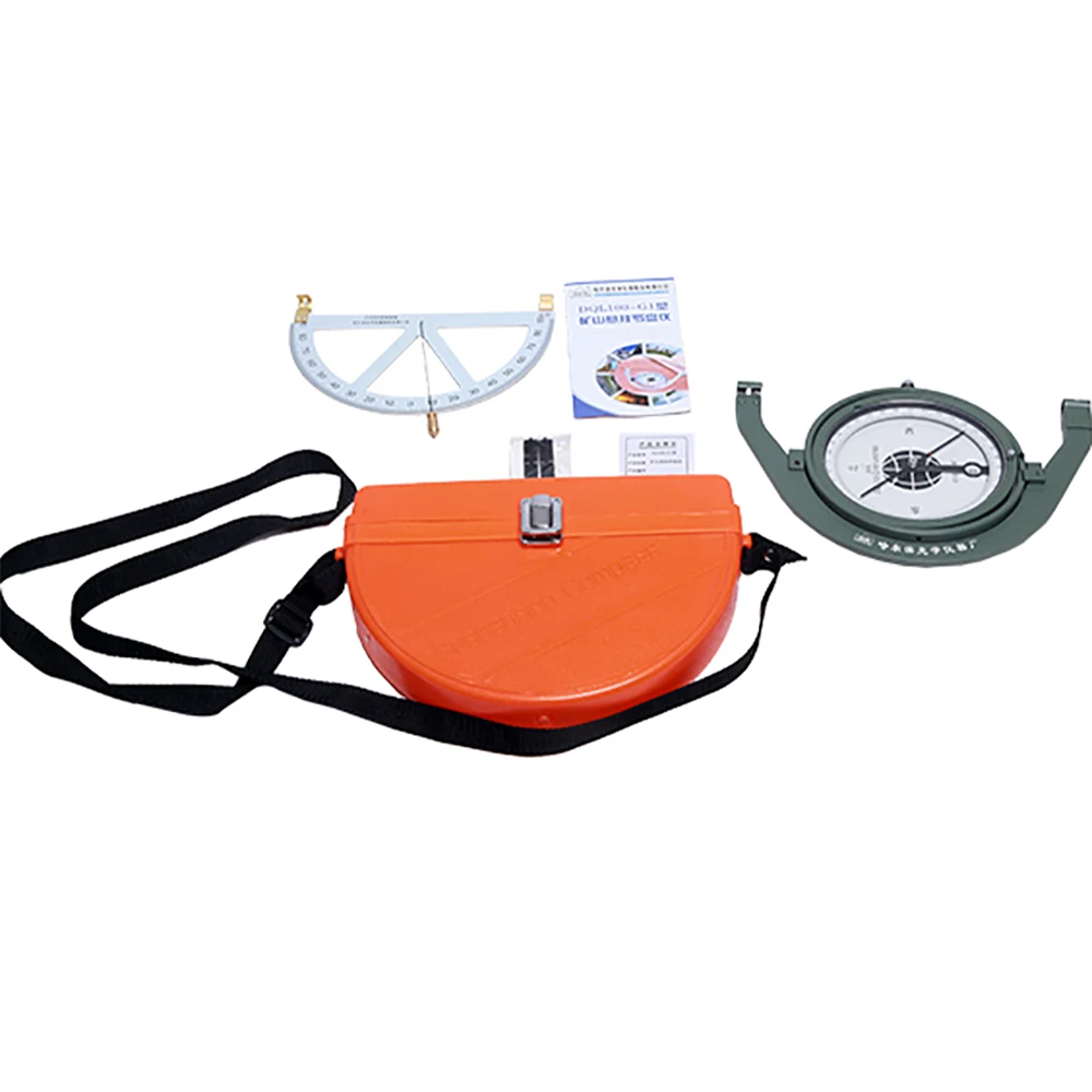 Suspended Mining Compass Precision Plastic Gradiometer Antimagnetic Mine Hanging Compass With Tilt Gauge DQL100-G1