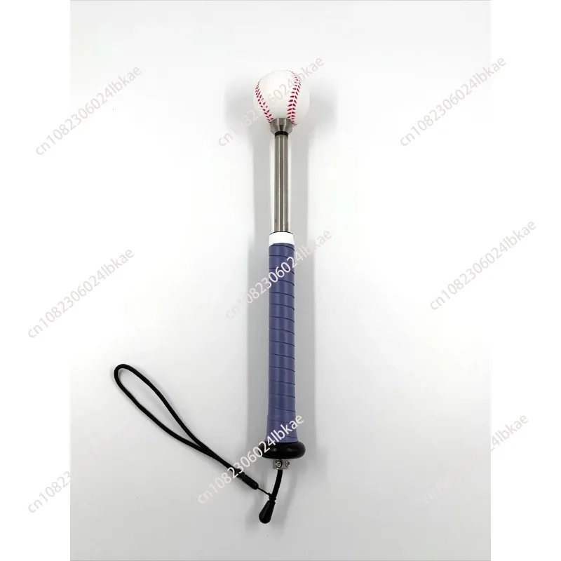 Baseball pitching batting force trainer, pitcher training bat swing exerciser, teaching equipment, sound generator