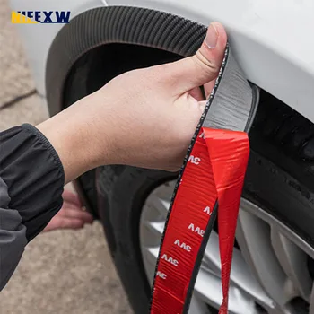 1,5 M Universal PVC Auto Dichtung Streifen Kotflügel Flares Bögen Flügel Expander Auto Kotflügel Rad Augenbraue Anti-kollision schlamm Schutz Streifen