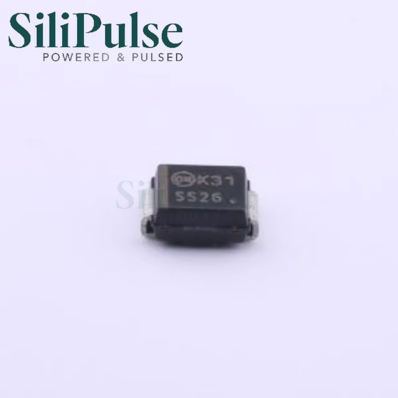 (50-200pcs) ss26t3g SMB(DO-214AA) 100% Original In Stock 630mV@2A 60V 200uA@60V 2A SS26T3G