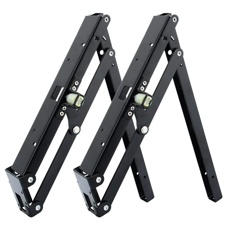 Hydraulic buffer folding stool accessories, shoe cabinet hidden wall mounted hardware