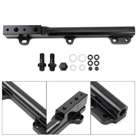 D Series Aluminum Alloy High Volume Fuel Rail Fuel Injection Rail For Honda D-Series D15B7 D15B8 D16A6 D16Z6 BTD029 10 best sales honda d15b7 - №6