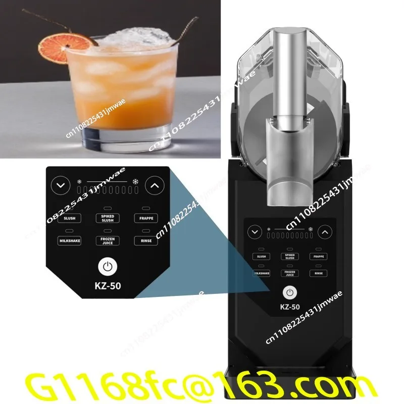 Suitable ForNew Snow Melter Small Household Ice Cream Machine Summer Cold Drink Slush Machine Automatic Cleaning Smoothie Bevera