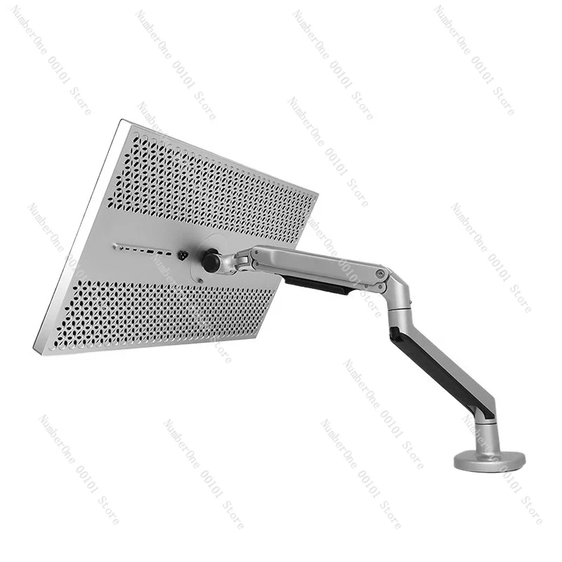 Gas Spring Monitor Arm Desk Mount Adjustable Ergonomic Full Motion Swivel Tilt Height Adjustable VESA 75/100 17-32 Inch Screens