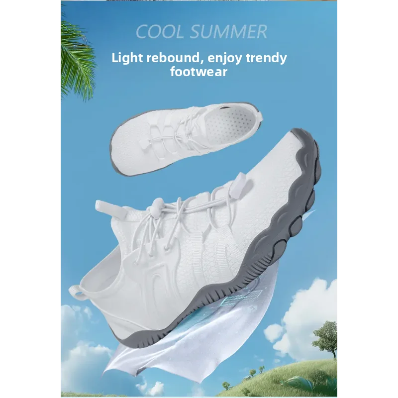 Cool Trend Slip on Water Trekking Shoes Soft Comfort Inner, Grippy Traction Sole Suitable for Multi Scene Fitness Use