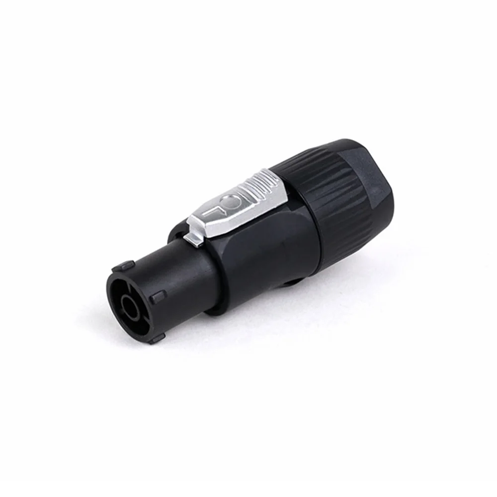 1pc Wasserdicht IP65 PowerCON Stecker Stecker Jack NAC3FX-W NAC3MX-W PA66 Material IP65 Grade Wasserdicht Schwarz/Orange Farbe