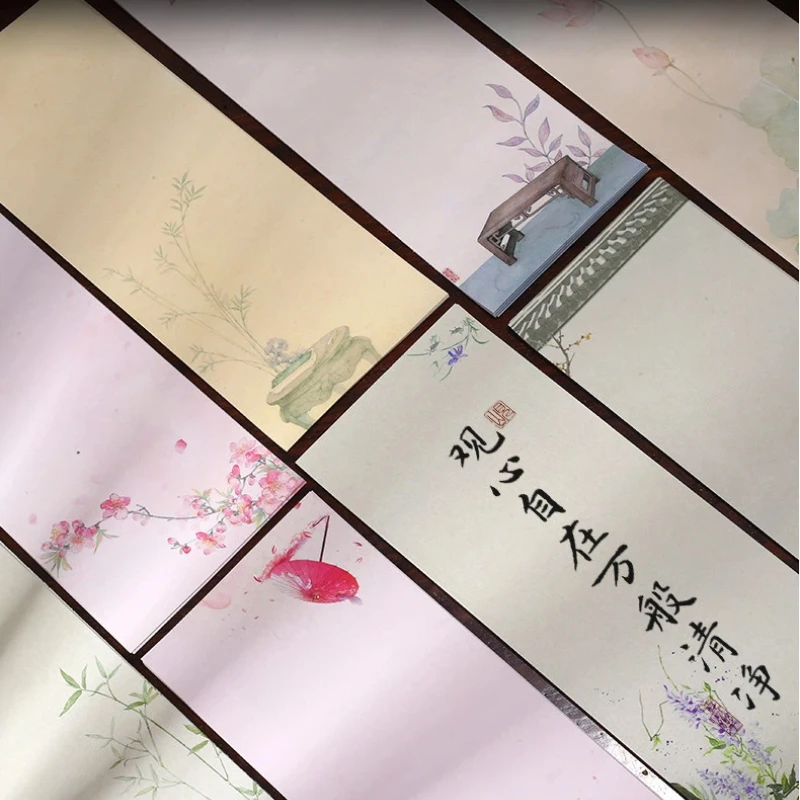 half-ripe-xuan-paper-professional-for-regular-script-brush-calligraphy-works-chinese-traditional-ink-writing-artist-rice-paper