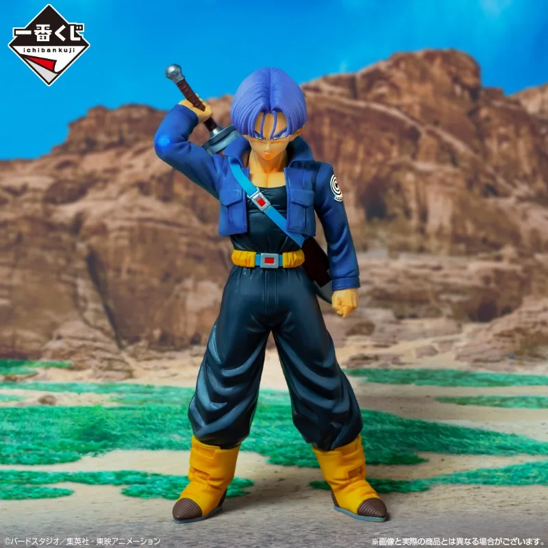 In Voorraad Bandai Ichiban Kuji Drakenbal Duel Naar De Toekomstige Trunks Figuur Anime Actie Model Beeldjes Brinquedos Speelgoed