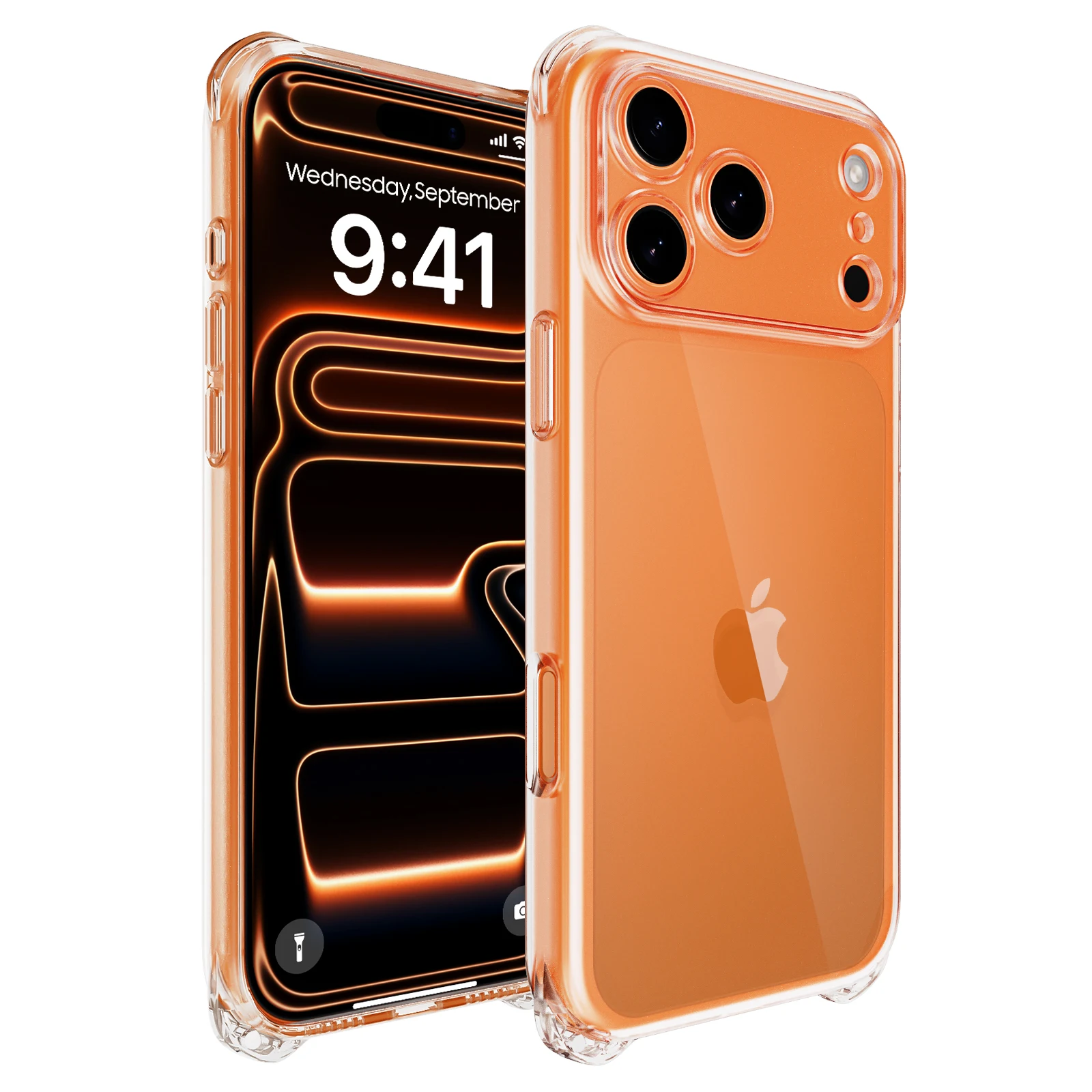 

Clear Case for iPhone 17 Pro Max 6.9 inch,Anti-Scratch Shockproof Protective Bumper Cover for iPhone 17 Air Crystal-Clear TPU