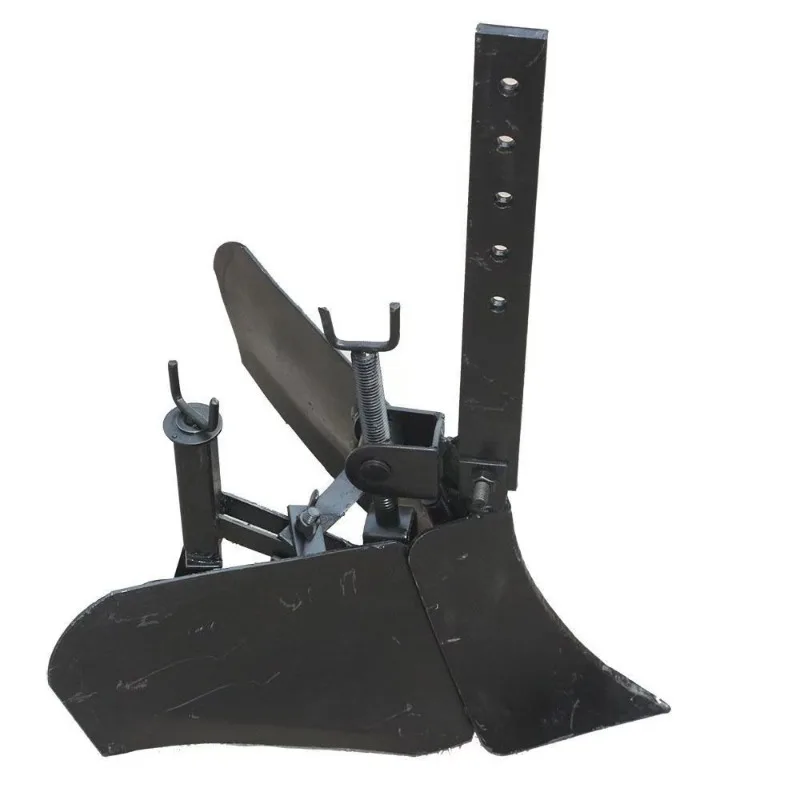 Micro tiller trenching plow height and width adjustable loosening soil turning soil