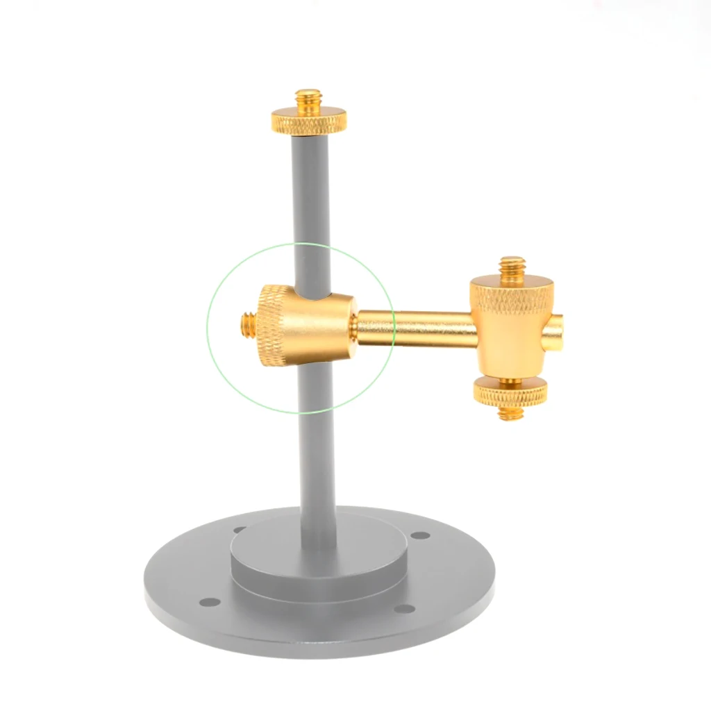 Aluminium legierung Camping Desktop Lichtst änder stabile Außen laterne Halterung Lampe Mast halterung DIY Kit mit d40mm/d70mm Sockel – Detail 2
