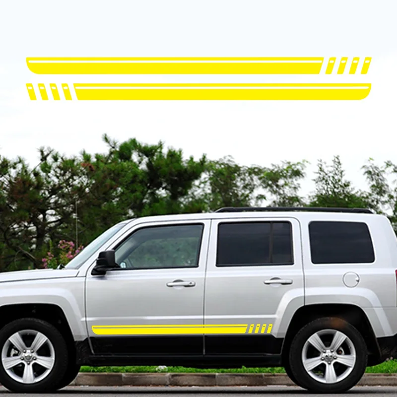 

Fashion Multicolor For Ford Bronco Side Skirt Waterproof PVc Decal Car Decorative Sticker