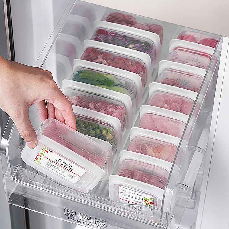 Food Container Freezer Frozen Meat Storage Box Frozen Food Grade Storage Box Small Preservation Box Kitchen Accessories