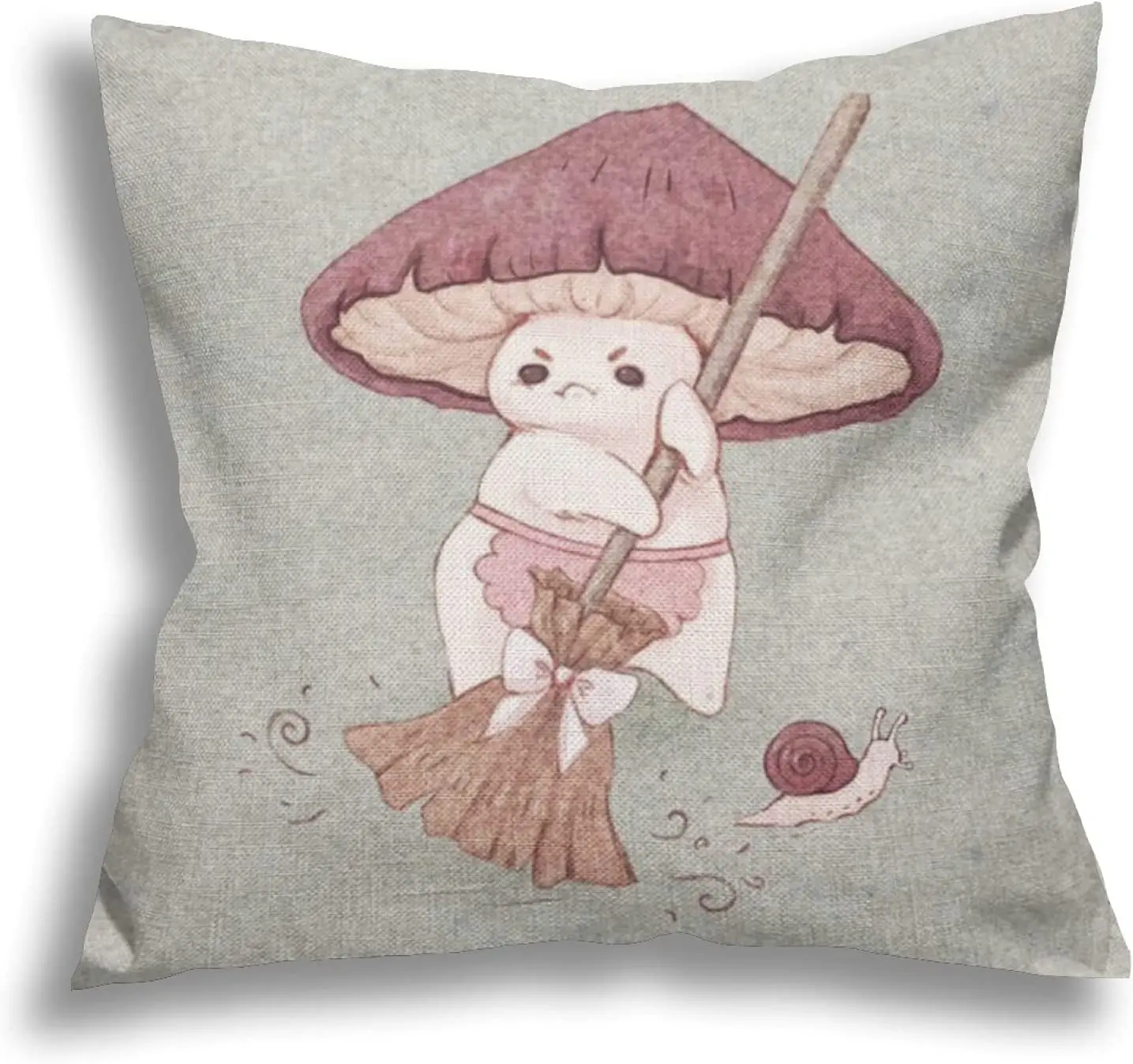 

Fantasy Flowers Natural Floral Decoration Curl Paisley Soft Pillow Covers Inch Abstract Pillow Covers
