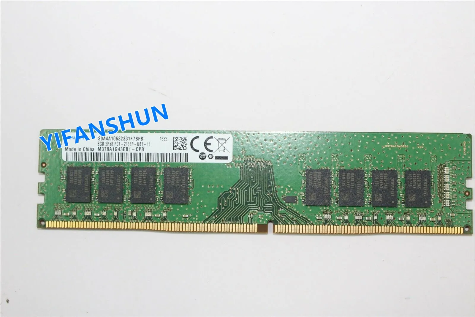 original  authentique 8G 2RX8 PC4-2133P-UB1-11 M378A1G43EB1-CPB  8GB