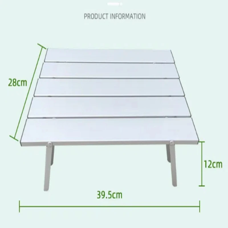 Folding Table Outdoor Portable Camping Table Aluminum Alloy Lightweight All In One Beach Table Picnic Folding Table