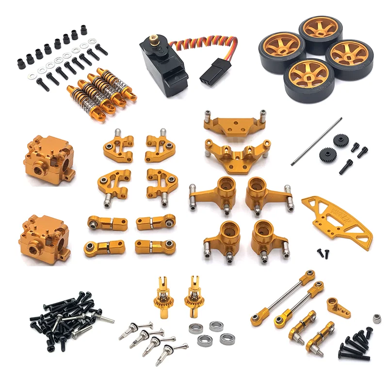 

Used For WLtoys 1/28 284131 K969 k979 k989 k999 P929 P939 RC Car Parts Metal Upgrade Gearbox Servo Link 18 Pack