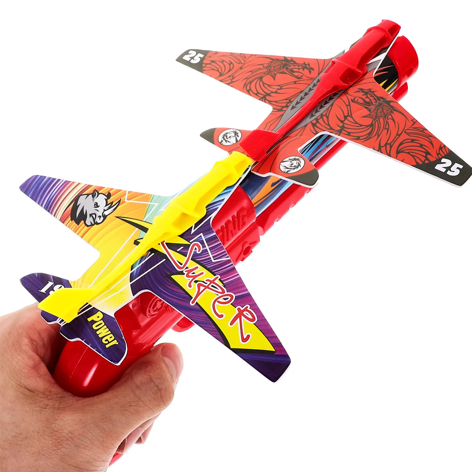 

Flying Airplane Toy Kid Plaything Kids Toys Party Decorations Aircraft Launch for Baby Children's