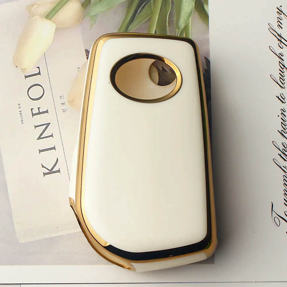 

KEYYOU TPU Car Key Case Cover For Toyota Auris Corolla Reiz Avensis Verso Yaris Aygo Rav4 Scion TC IM 2015 2016 Keychain Bag