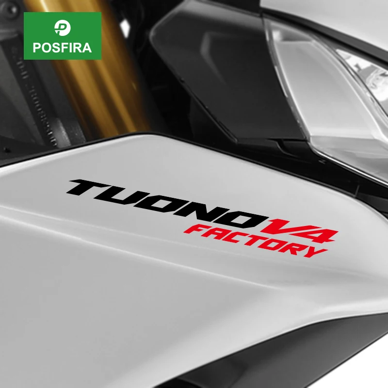 

POSFIRA Vinyl Motorcycle Stickers Waterproof Decals for Aprilia Tuono V4 1100 Factory 2021-2024 2023 2022 Accessories Sticker