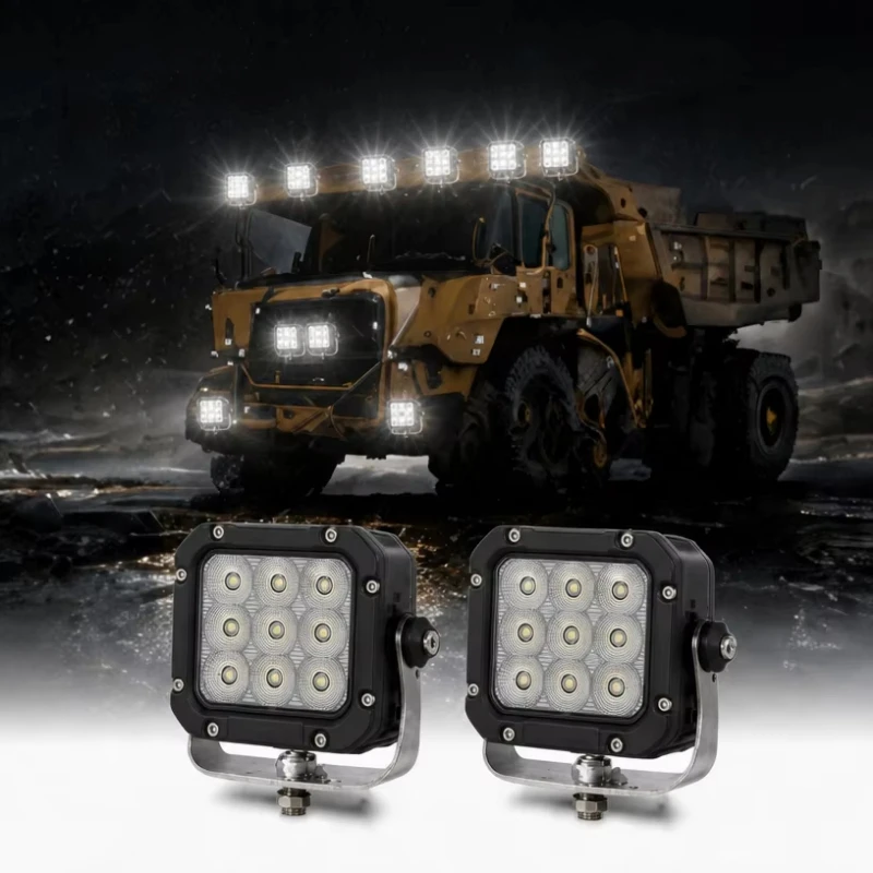 Aluminum housing and stainless steel bracket Mine lamp Heavy duty work lamp