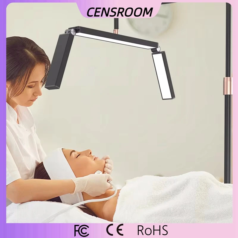 

36Inch Arc LED Beauty Salon Moon Light 40W Lamp for Lashes with Phone Clip for Eyelash Eyebrow Grain Embroider Tattooing Artists