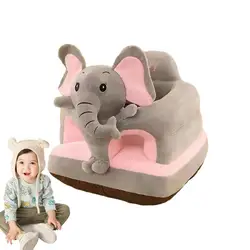 Asiento de apoyo para niños pequeños, sofá en forma de Animal, asiento de suelo de felpa, silla para sentarse