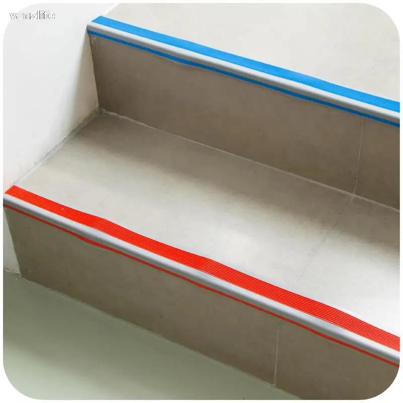 vanzlife thick PVC anti-collision rubber non slip stair step angle corner floor layering