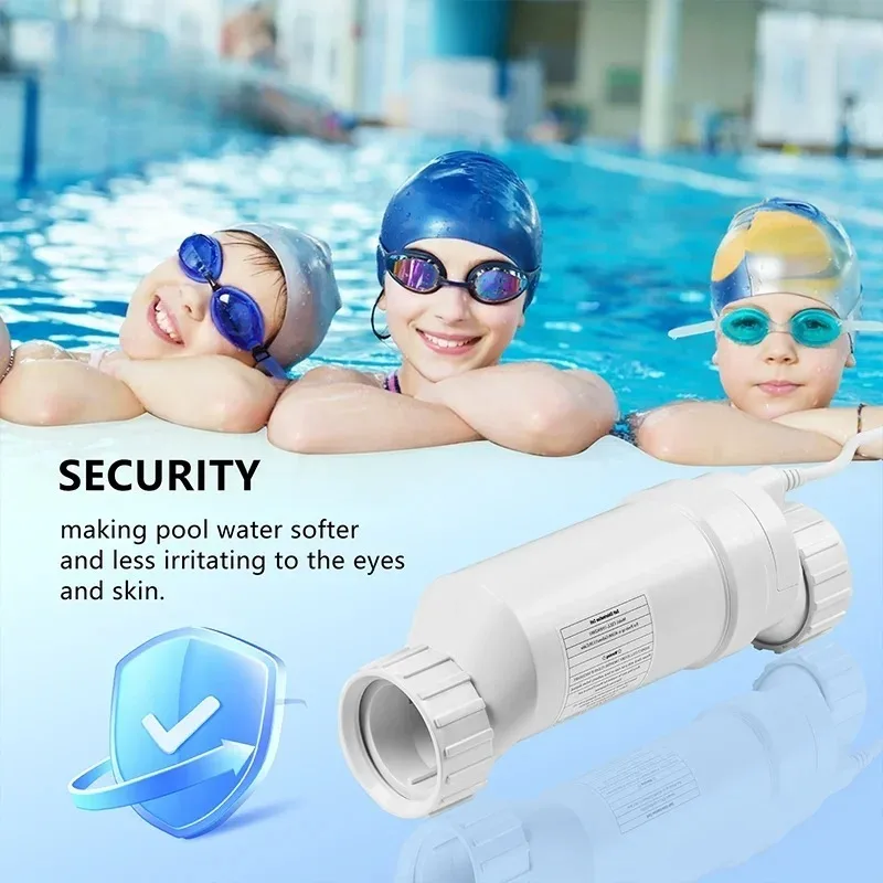 30g Per Hour Salt Chlorinator Cell Electrode Replacement For Outdoor Swimming Pool Water Salt Chlorination