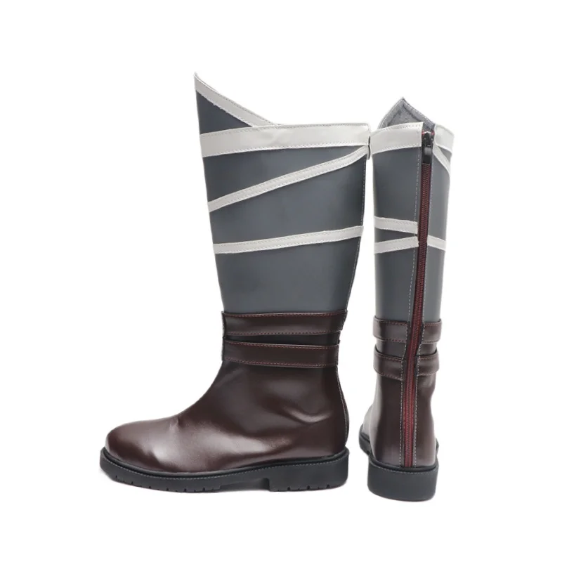 Anime Spiel Genshin Impact Kaedehara Kazuha Freund TomoKazu Cosplay Schuhe Stiefel Inazuma Frau Mann Rot Kimono Halloween Prop