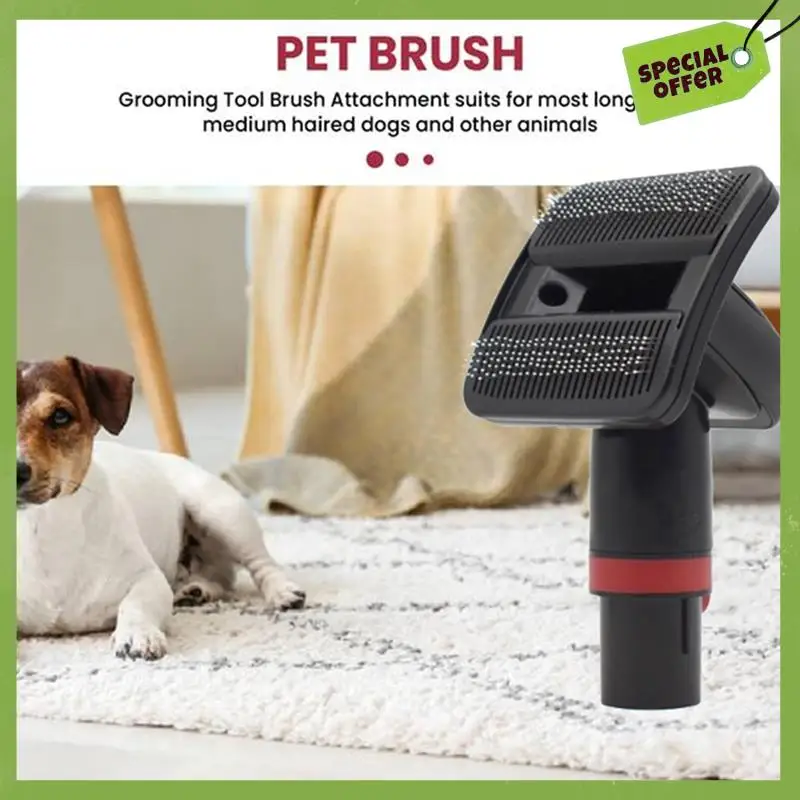 فرشاة تفريغ شعر الكلب ABGP لـ Dyson V6 V7 V8 V10 V11 V15 مرفقات فراغ مع محول أدوات العناية بالحيوانات الأليفة