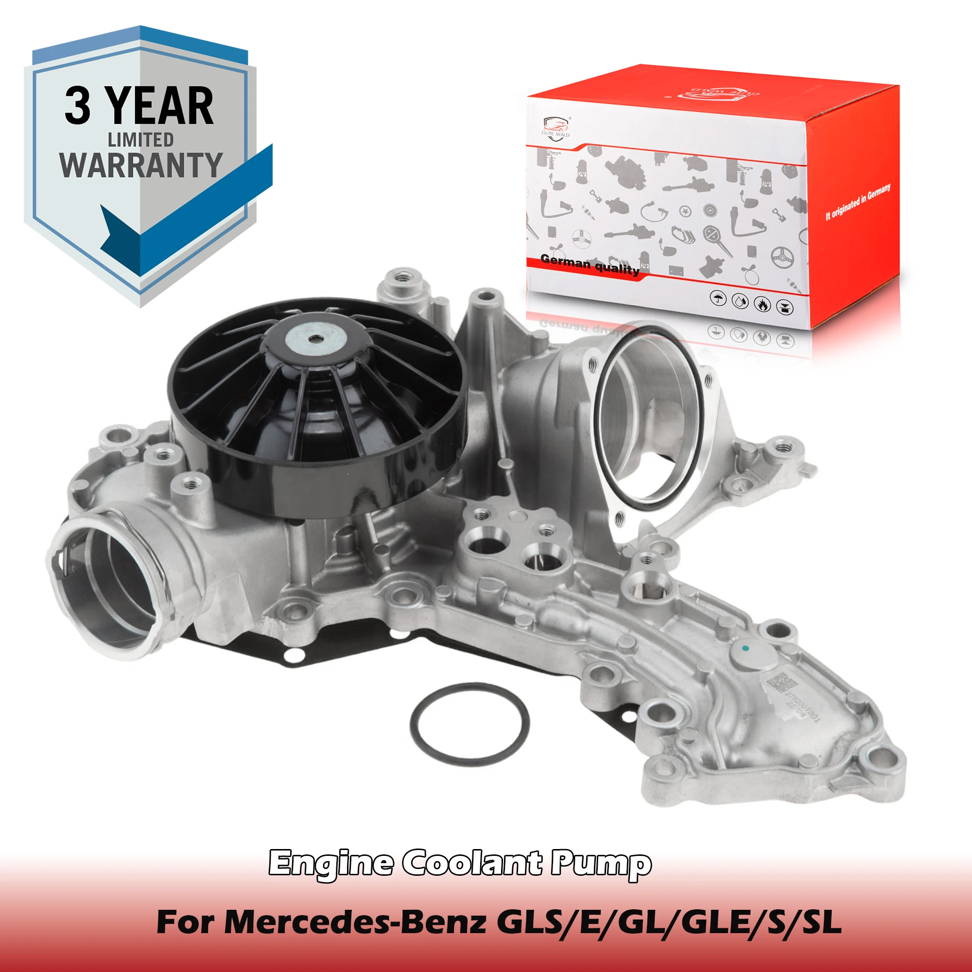Pompa Air Pendingin Mesin A2782001201,A1572000107,A1572000201,A2782000007 Untuk Mercedes-Benz GLS/E/GL/GLE/S/SL