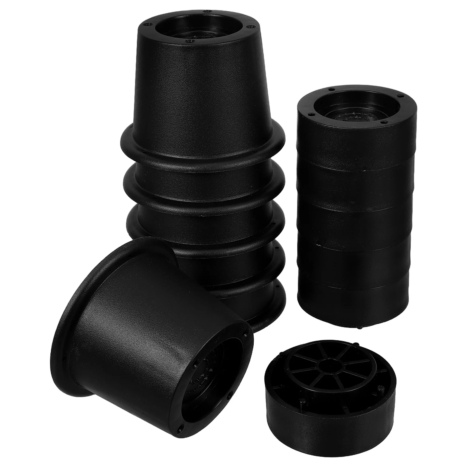 

6Pcs Anti Vibration Furniture Foot Pads Rubber Base for Washing Machine Dryer Noise Reducing Shock Absorbing Mats