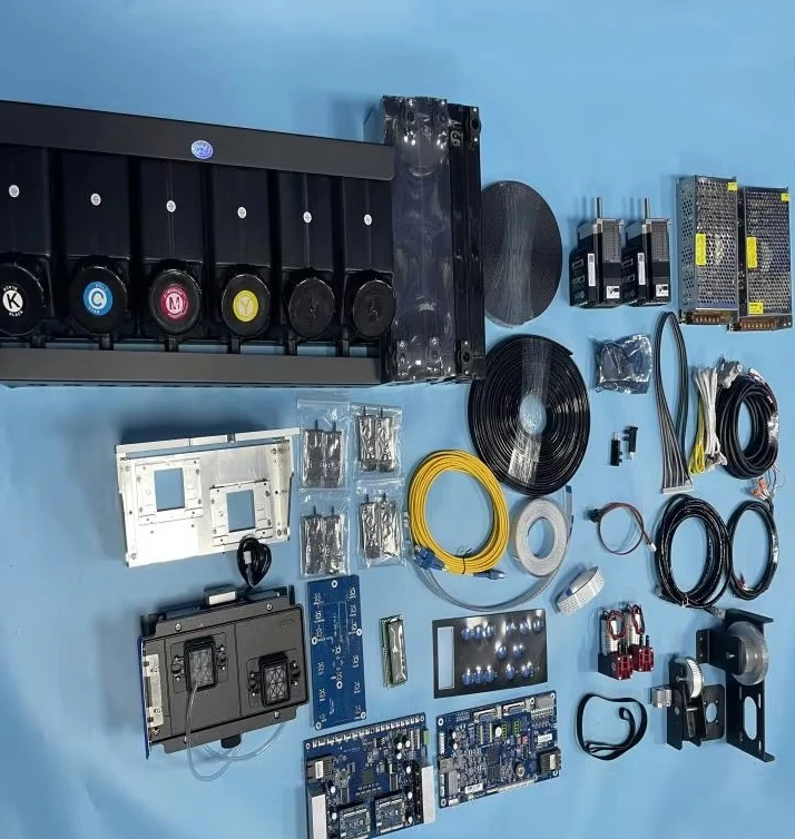 

Новый комплект плат управления I3200 с 2 головками, сетевая версия, полный набор, основная плата управления для УФ-принтеров рулонной печати, запчасти