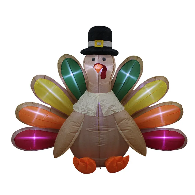 

Inflatable balloon air model Thanksgiving open screen turkey explosion puzzle inflatable
