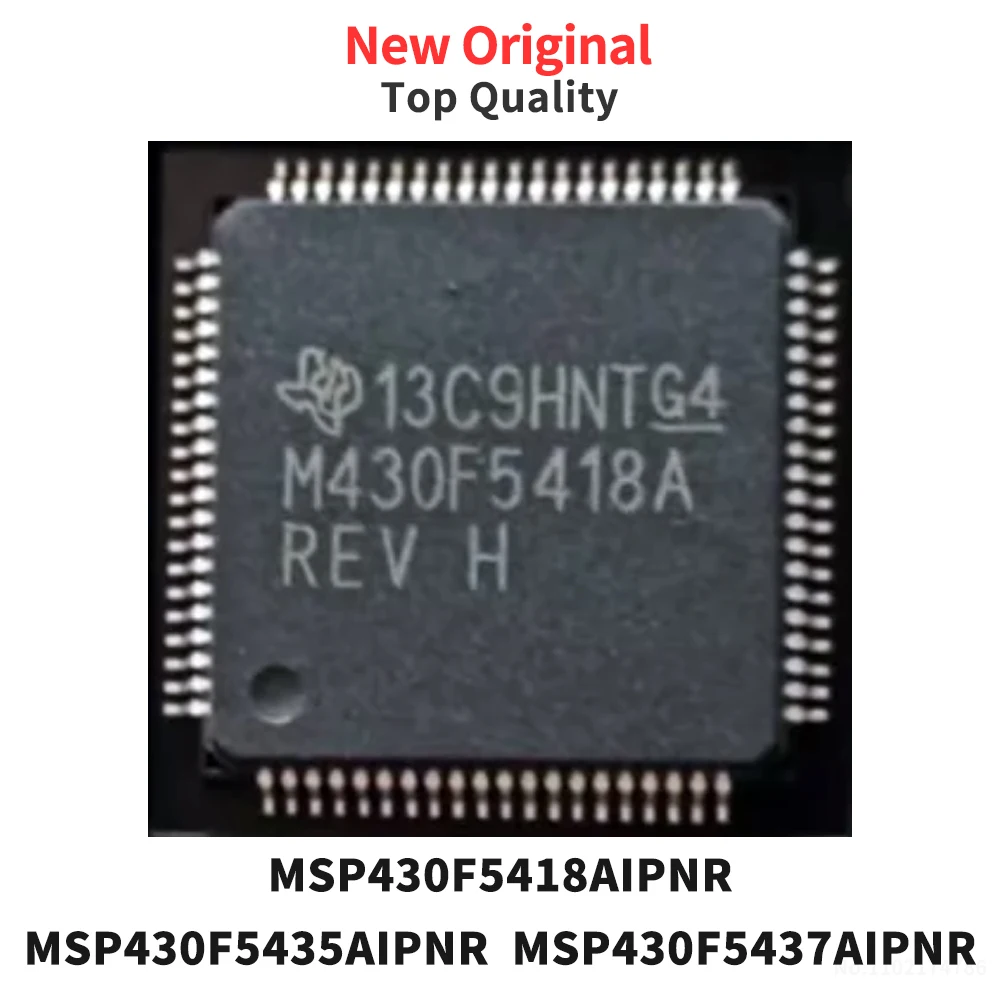 (1 Piece) MSP430F5418AIPN MSP430F5435AIPN MSP430F5437AIPN R QFP-80 New Original