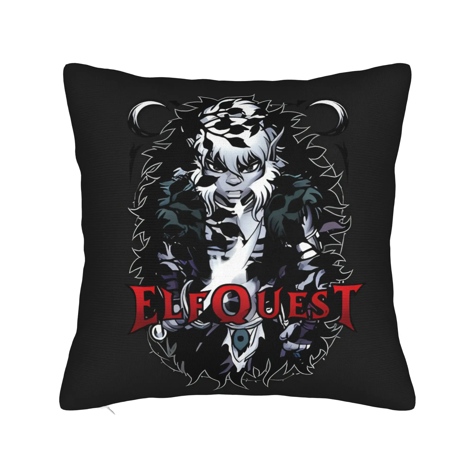ElfQuest Darkwoods Cutter Pillowcases  Novelty Pillow Case For Sofa Bedroom Home Decor Graphic Pillow Cover