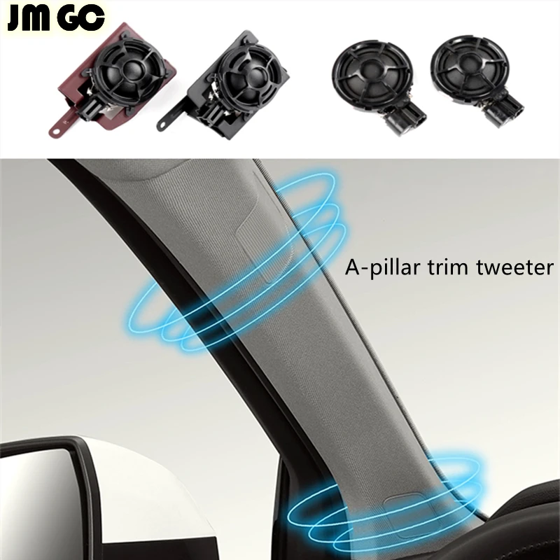 

Car tweeter for Audi A4 A5 B9 A-pillar trim cover midrange speaker surround sound upgrade original installation