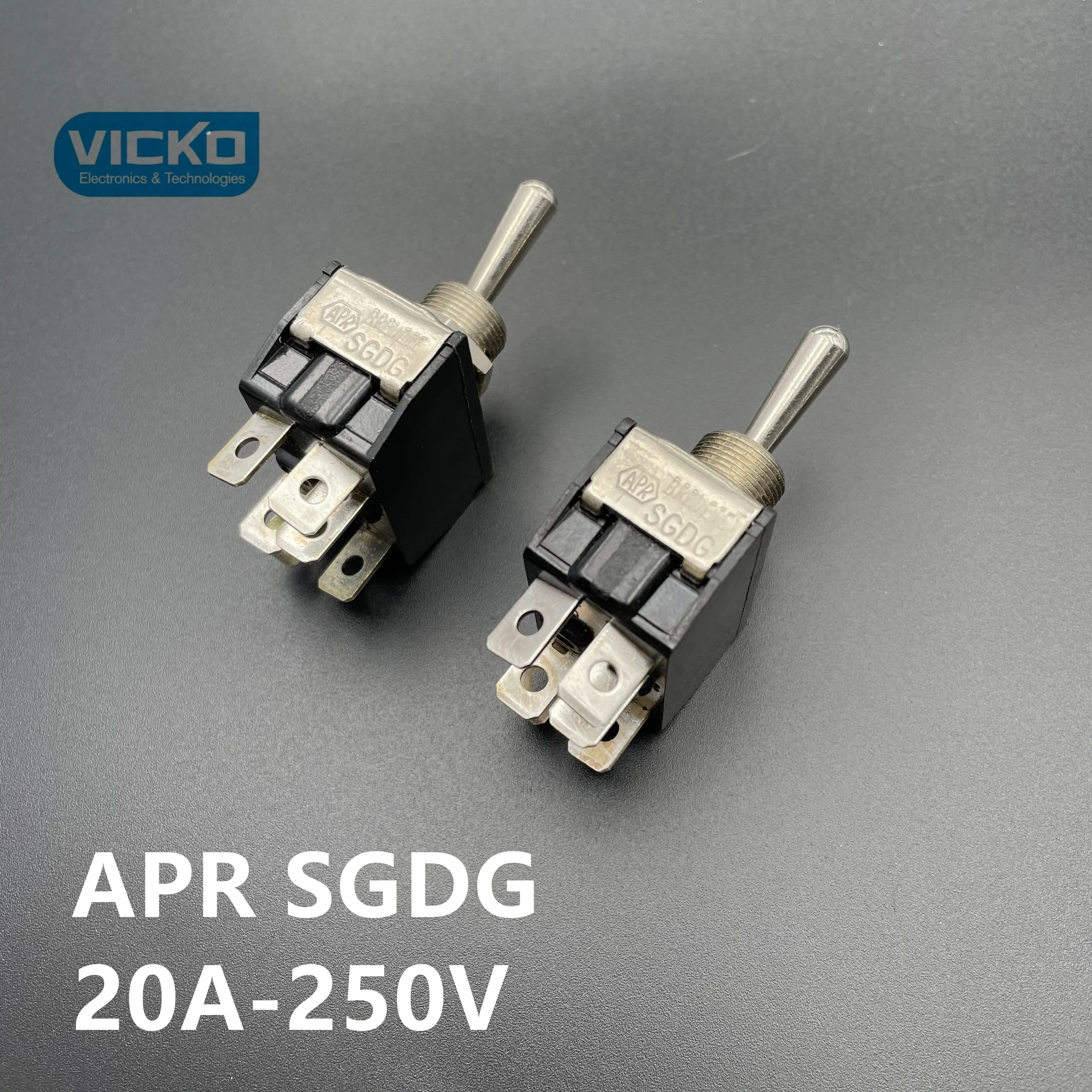 Import France APR big toggle switch 6 feet 2 file lock rocker rocker switch power switch APR SGDG 20A250V 20A 250V