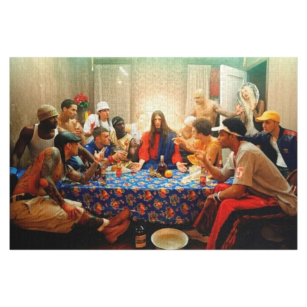 

last supper Jigsaw Puzzle Personalised Name Customized Kids Gift Custom Puzzle