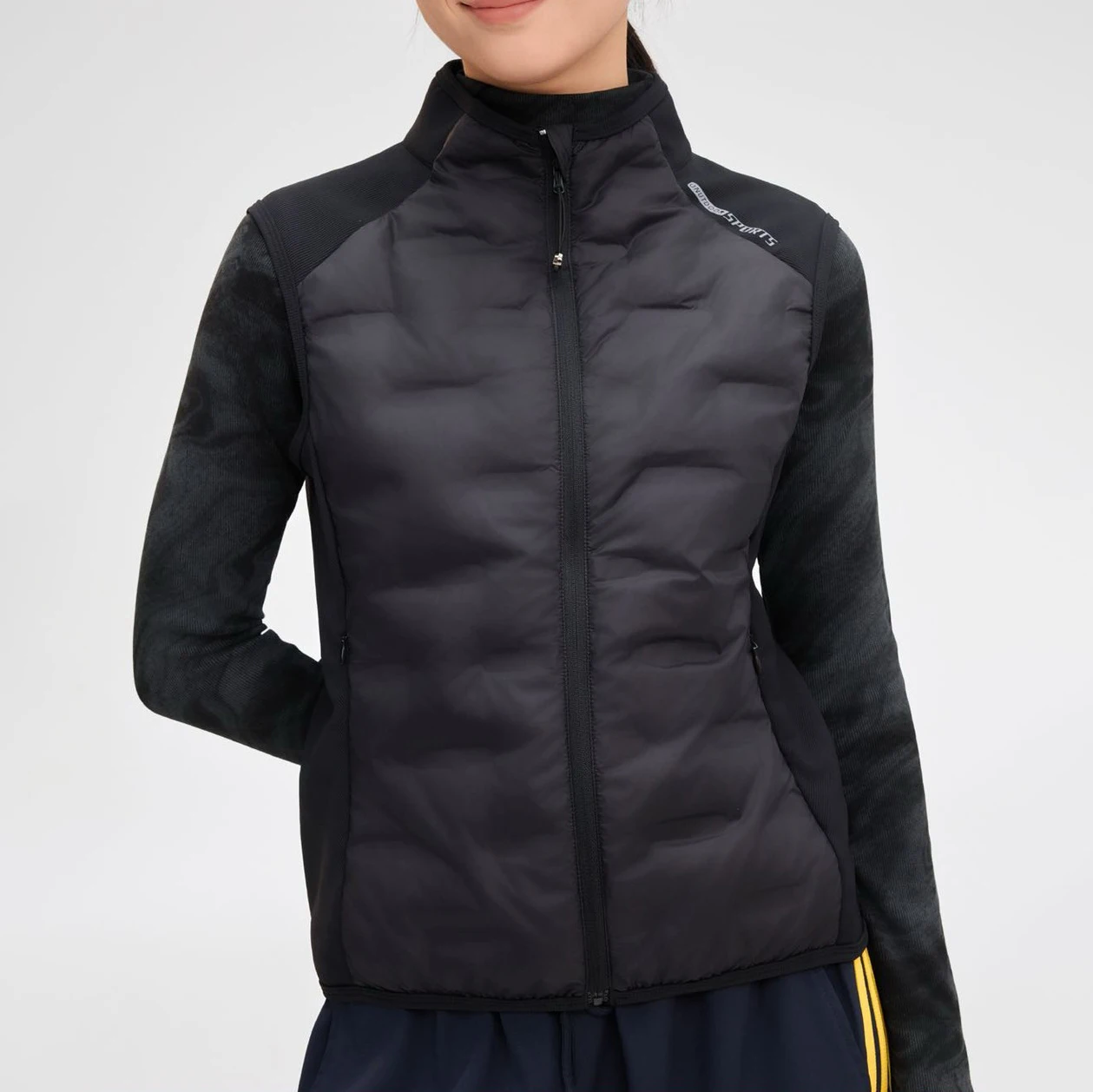 

(L-4XL)Новый зимний жилет для бега для мужчин и женщин, термотренировочный пуховый жилет, теплая куртка без рукавов