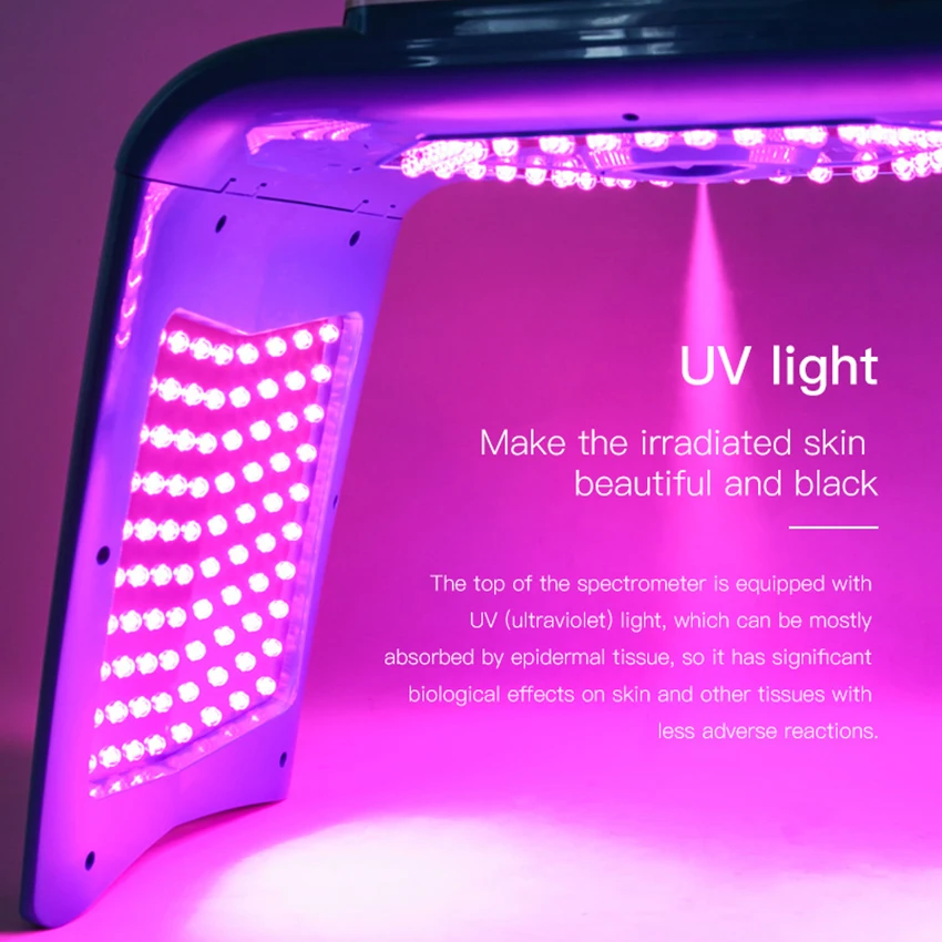 Kleurtherapie gezicht SPA Huidverjonging Pdt Led lichttherapie schoonheidssalon machine gezichtsmasker met stromen