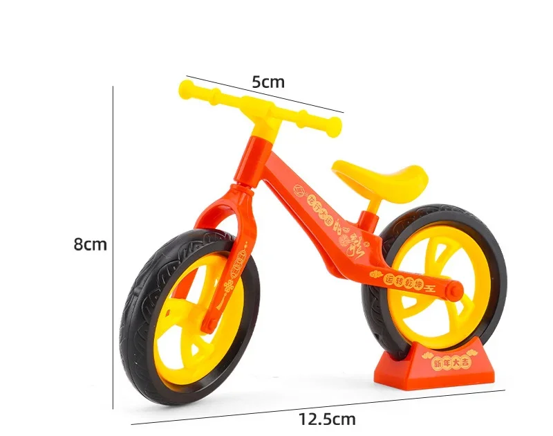 2pcs DIY Bicycle Building Block Traffic Tool Model Educational Blocks Assembled Bricks Mini Bike Kids Toys