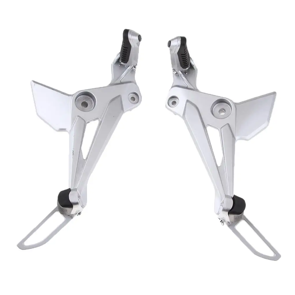 2Pcs Metal Motorcycle Footrest Footpegs Pedals for Grom MSX125